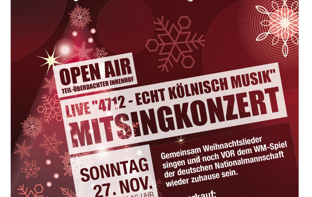 „Weihnachtssingen“ im Marienhof Hersel (53332 Bornheim)