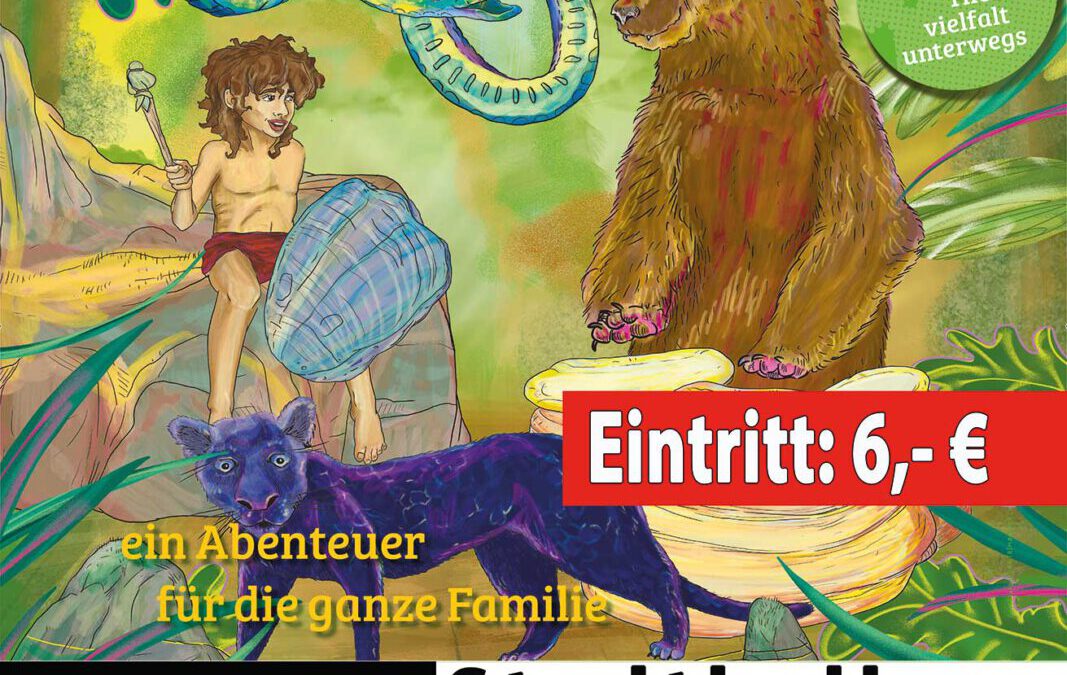 Kindertheater „Das Dschungelbuch“ in Linz & Wesseling