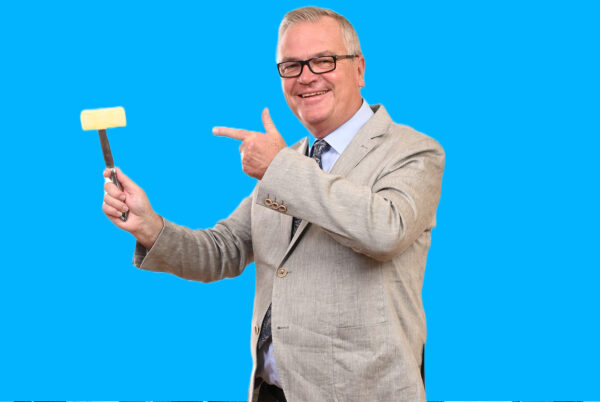 Jürgen B. Hausmann: "Jute Butter to go - Hausmann macht Schule"