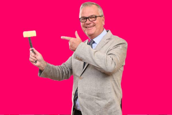 Jürgen B. Hausmann: "Jute Butter to go - Hausmann macht Schule"