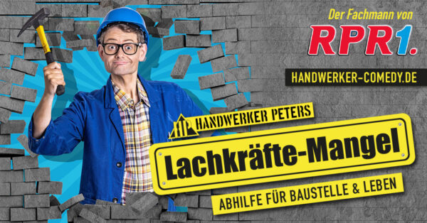 Handwerker Peters „Lachkräfte-Mangel | Abhilfe für Baustelle & Leben"