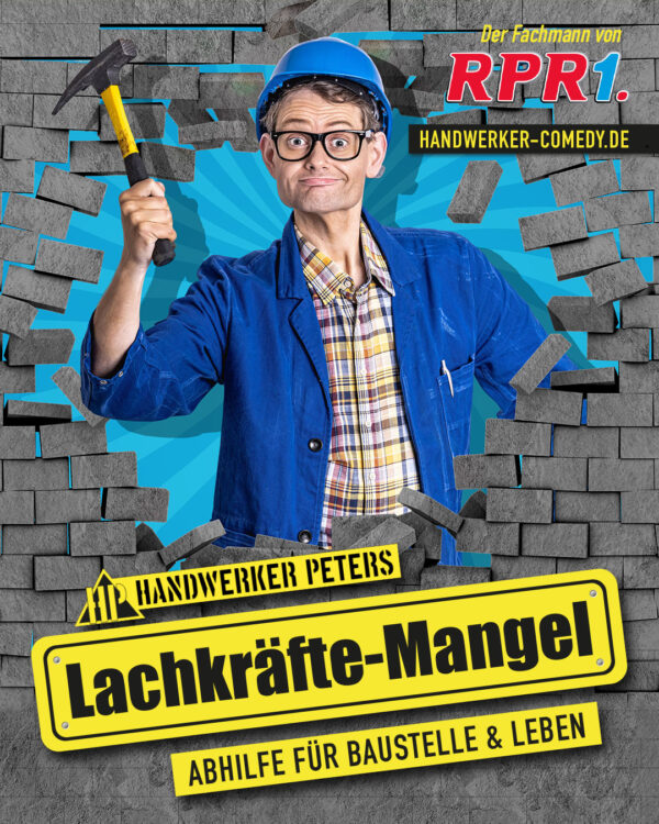 Handwerker Peters „Lachkräfte-Mangel | Abhilfe für Baustelle & Leben"